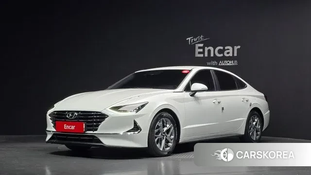 Hyundai Sonata (DN8) 2019 Белый из Кореи