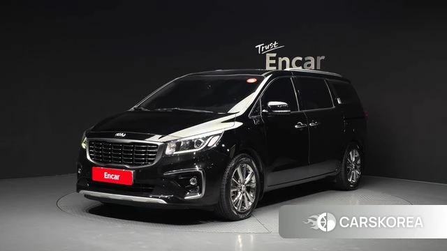 Kia The New Carnival 2019 Черный из Кореи