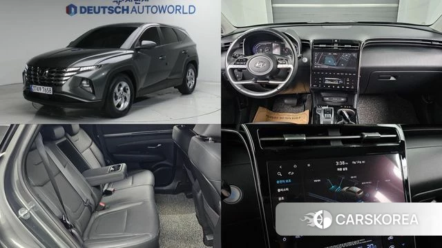 Hyundai Tucson (NX4) 2021 Серый из Кореи