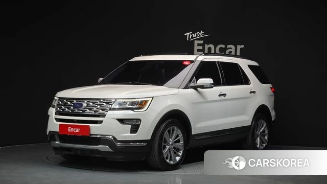 Ford Explorer 2018 Белый из Кореи
