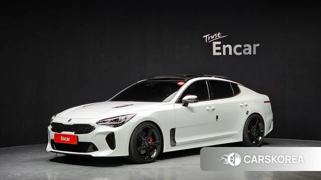 Kia Stinger 2018 Белый из Кореи