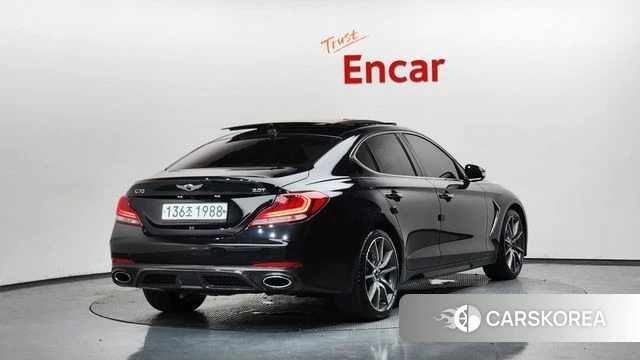 Genesis G70 2019 Черный из Кореи
