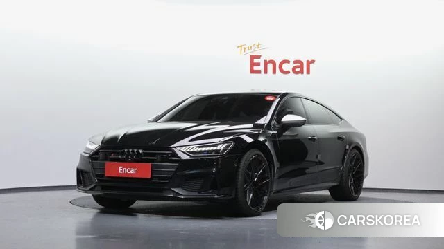 Audi A7 (4K) 2022 Черный из Кореи