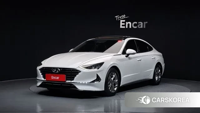 Hyundai Sonata (DN8) 2019 Белый из Кореи