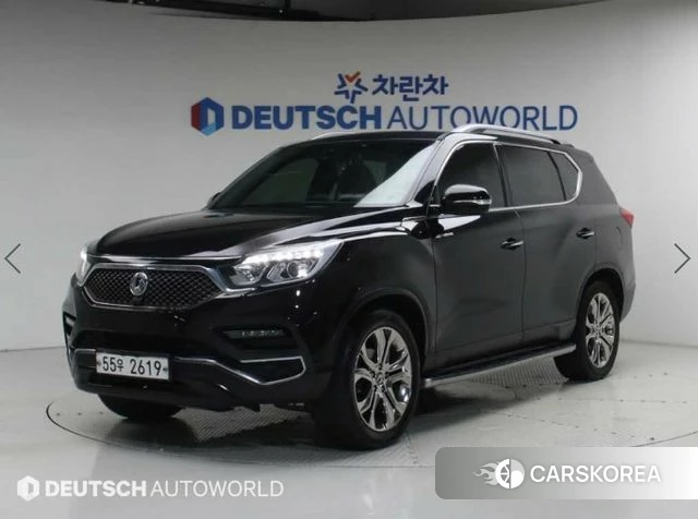 Ssangyong G4 Rexton 2018 Черный из Кореи