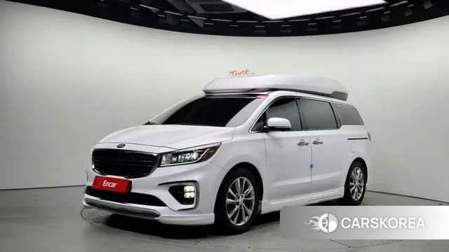 Kia The New Carnival 2018 Белый из Кореи