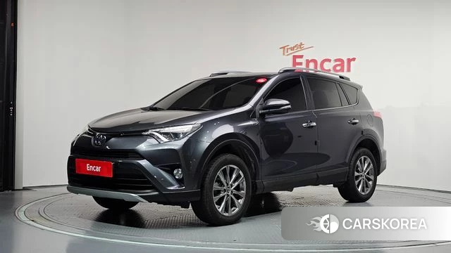 Toyota RAV4 2018 Серый из Кореи