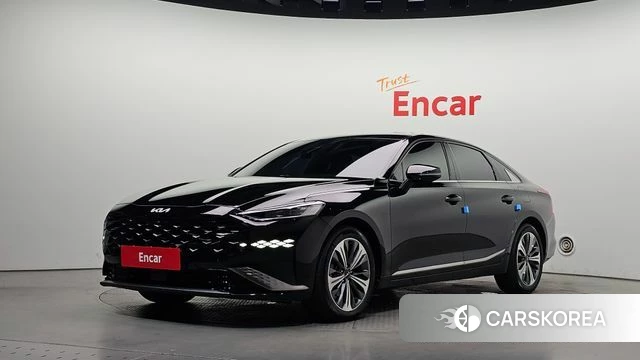 Kia K8 Hybrid 2022 Черный из Кореи