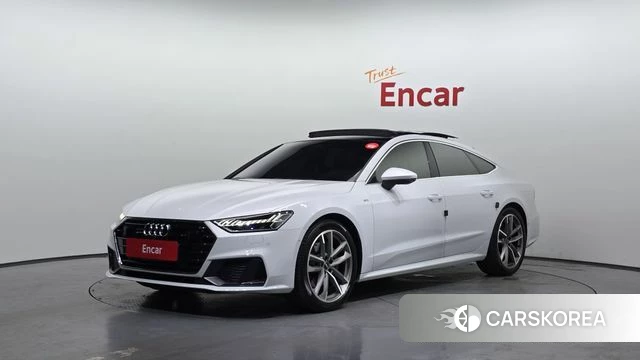 Audi A7 (4K) 2020 Белый из Кореи