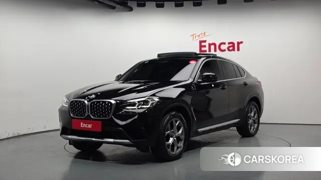 BMW X4 (G02) 2022 Черный из Кореи