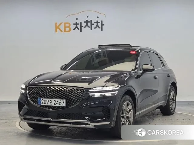 Genesis GV70 2021 Черный из Кореи