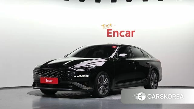 Kia K8 Hybrid 2022 Черный из Кореи