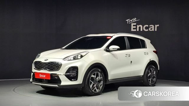 Kia Sportage The Bold 2019 Белый из Кореи