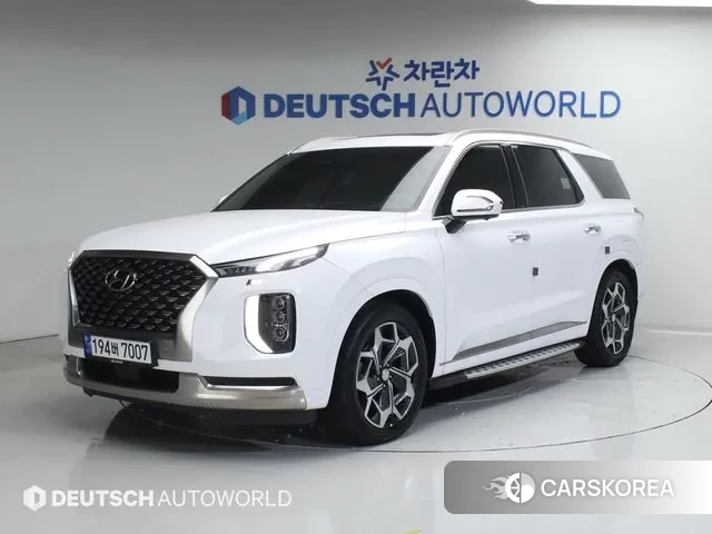 Hyundai Palisade 2022 Белый из Кореи