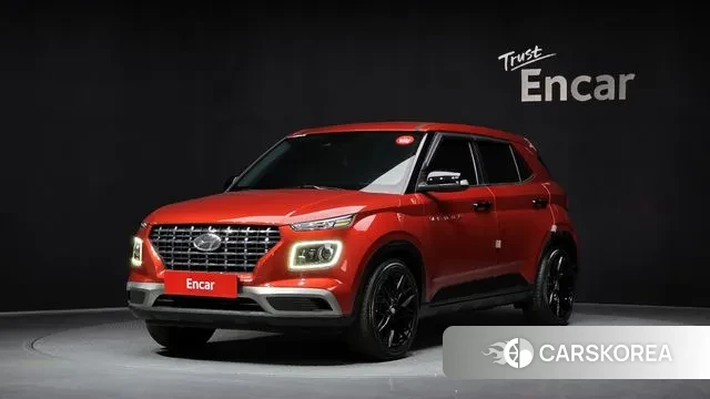 Hyundai Venue 2020 Красный из Кореи