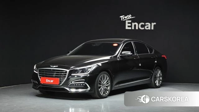 Genesis G80 2018 Черный из Кореи