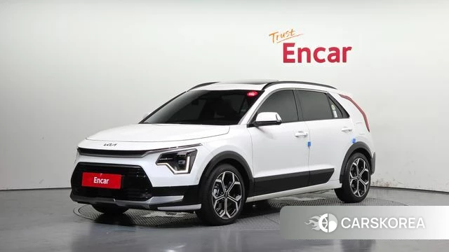 Kia Di Ol Nu Niro 2022 Белый из Кореи