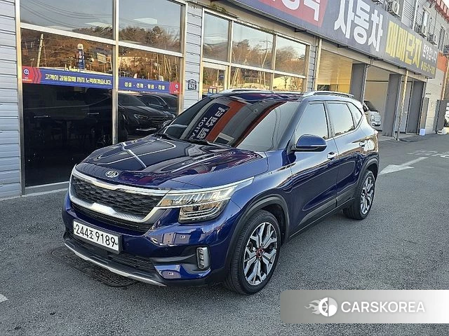 Kia Seltos 2019 Синий из Кореи