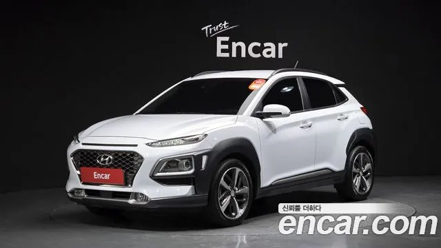 Hyundai Kona 2018 Белый из Кореи