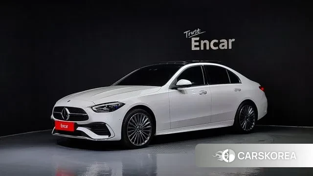 Mercedes-Benz C-Class W206 2022 Белый из Кореи