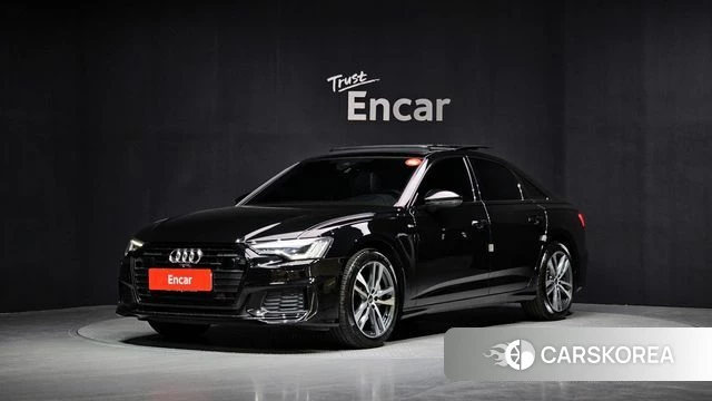 Audi A6 (C8) 2022 Черный из Кореи