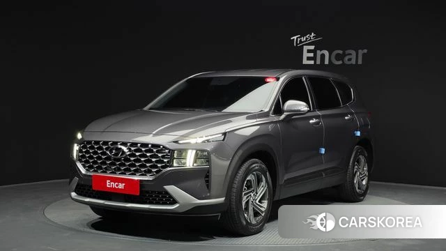Hyundai The New Santa Fe 2021 Серый из Кореи