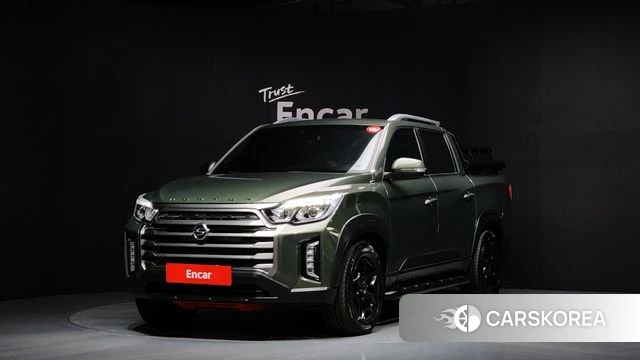 Ssangyong The New Rexton Sport 2021 Зеленый из Кореи