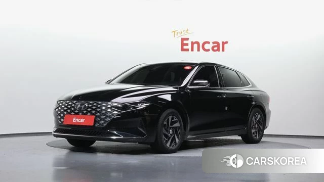 Hyundai The New Grandeur IG Hybrid 2022 Черный из Кореи