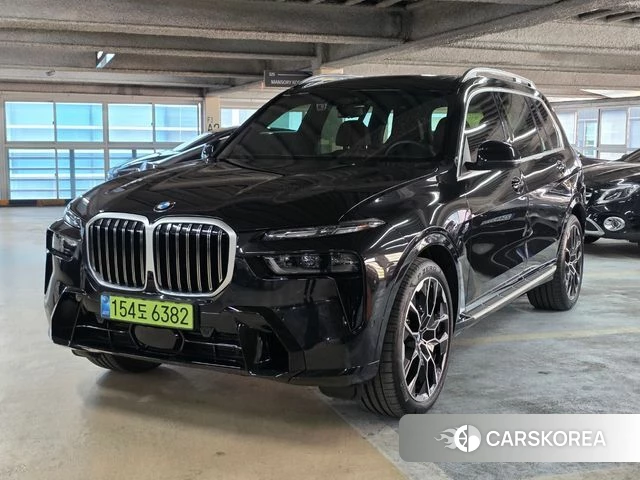BMW X7 (G07) 2025 Черный из Кореи