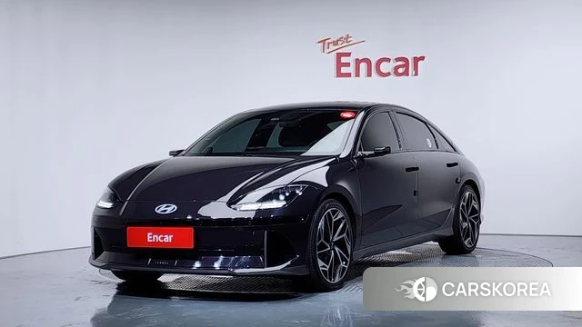Hyundai Ionic 6 2023 Синий из Кореи