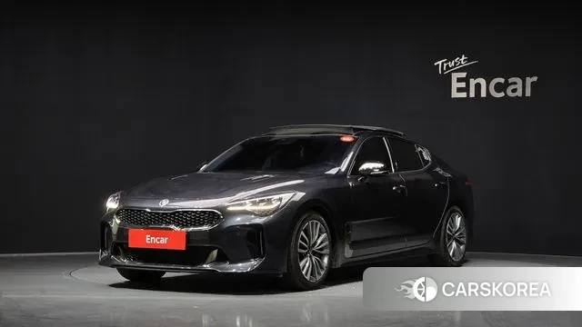 Kia Stinger 2018 Серый из Кореи