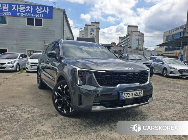 Kia The New Sorento 4th Generation 2025 Серый из Кореи