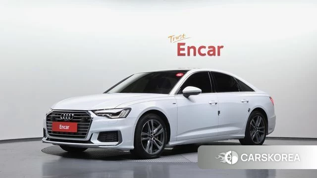 Audi A6 (C8) 2021 Белый из Кореи