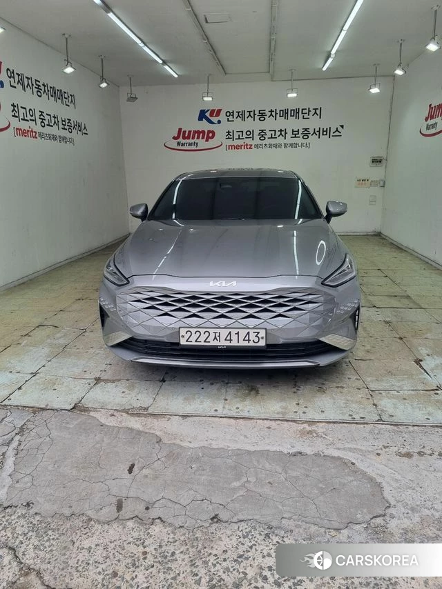 Kia K8 2024 Серебристо-серый из Кореи