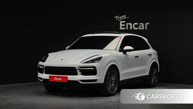 Porsche Cayenne (PO536) 2019 Белый из Кореи