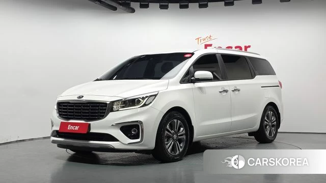Kia The New Carnival 2020 Белый из Кореи