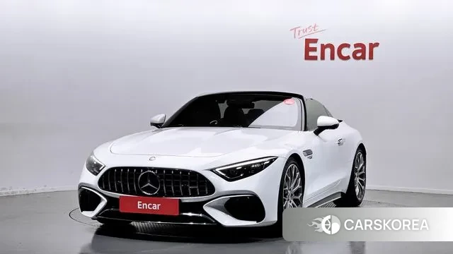 Mercedes-Benz SL-Class R232 2023 Белый из Кореи