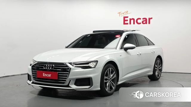 Audi A6 (C8) 2023 Белый из Кореи