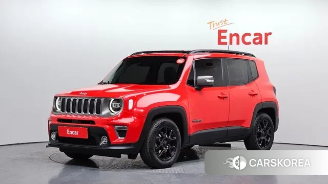 Jeep Renegade 2020 Красный из Кореи