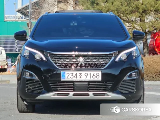 Peugeot 3008 second generation 2021 Черный из Кореи