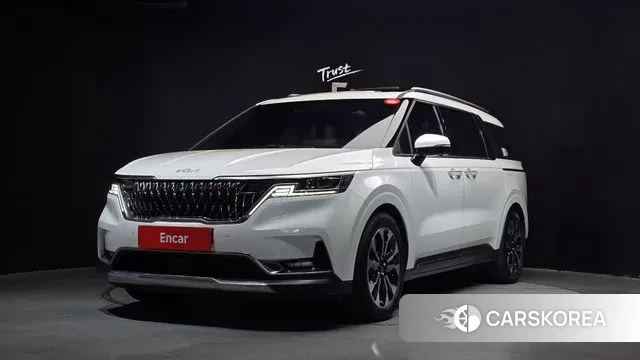 Kia Carnival 4th generation 2023 Белый из Кореи