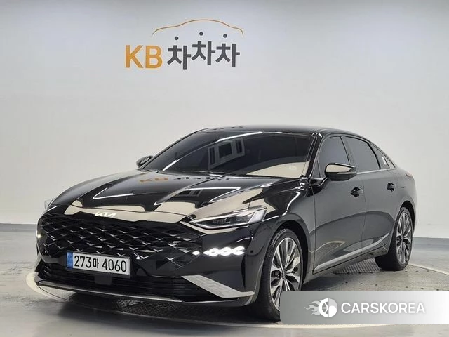 Kia K8 2021 Черный из Кореи