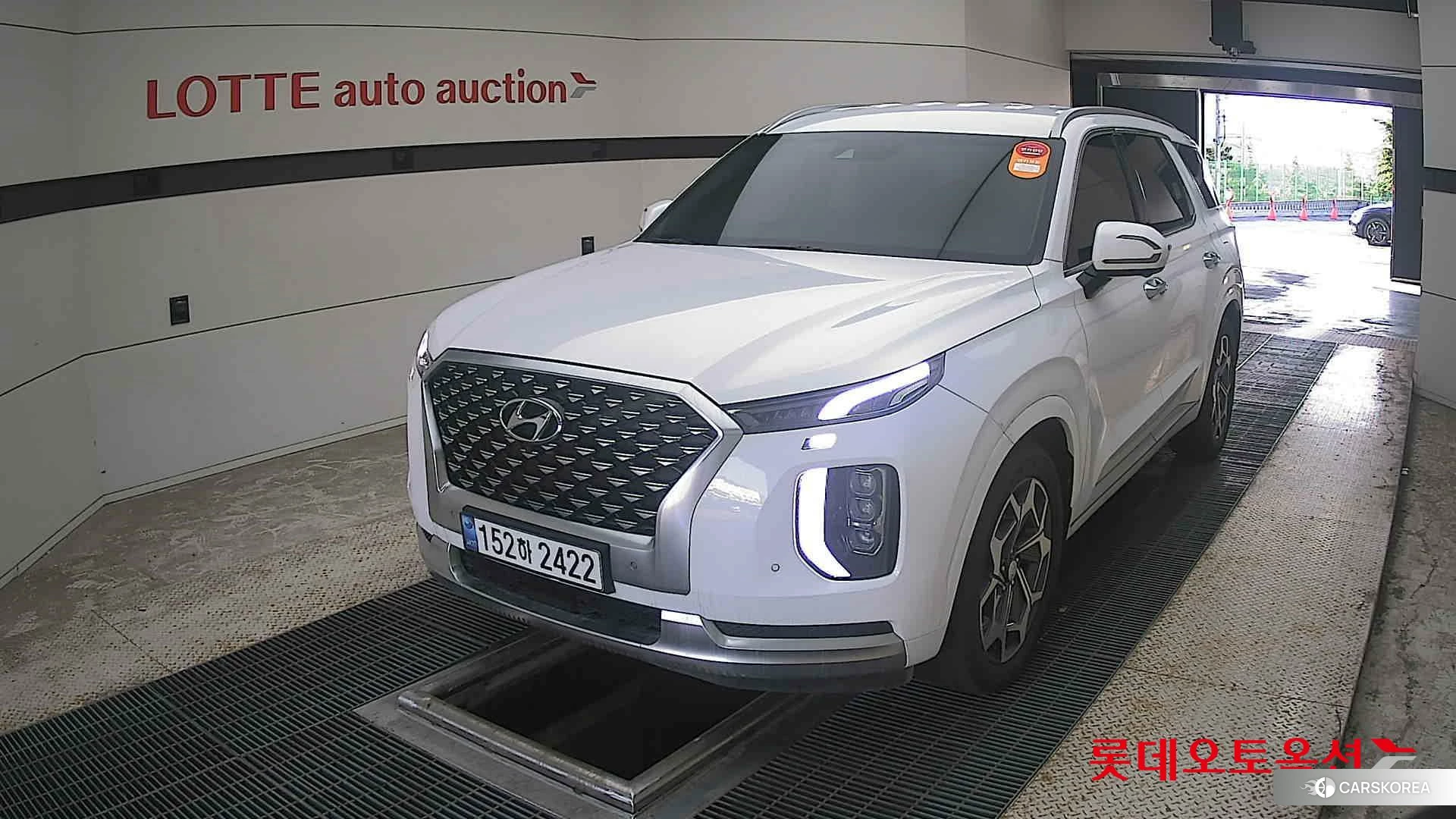 Hyundai Palisade 2022 Белый из Кореи