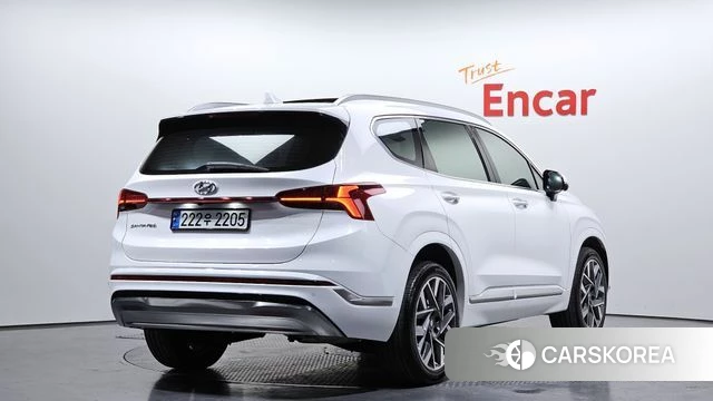 Hyundai The New Santa Fe 2023 Белый из Кореи