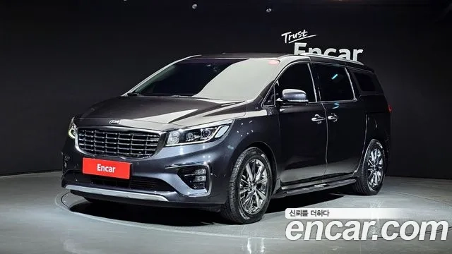 Kia The New Carnival 2019 Серый из Кореи