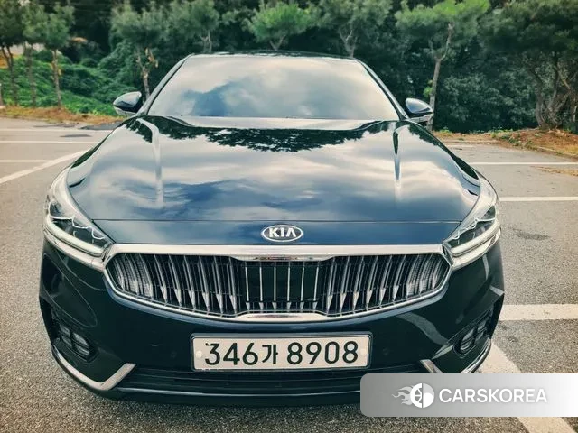 Kia All New K7 Hybrid 2018 Синий из Кореи