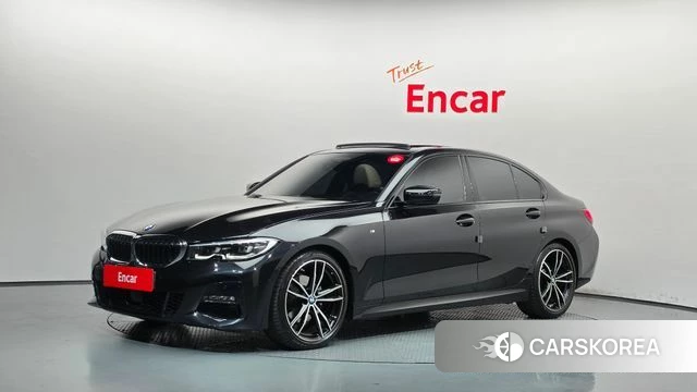 BMW 3 Series (G20) 2022 Черный из Кореи