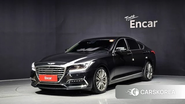 Genesis G80 2018 Черный из Кореи