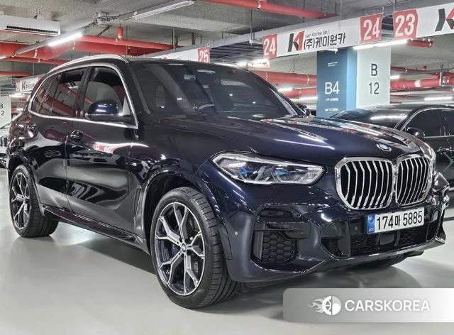 BMW X5 (G05) 2021 Черный из Кореи