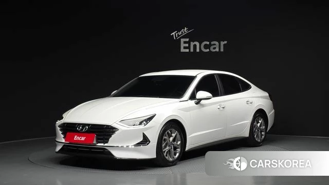 Hyundai Sonata (DN8) 2021 Белый из Кореи